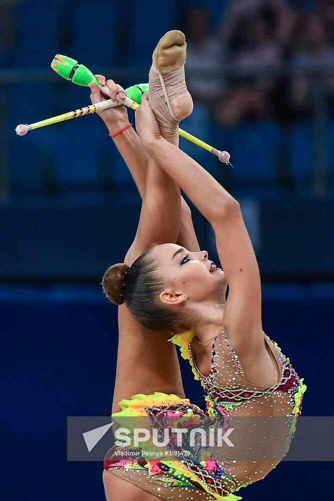 Rhythmic Gymnastics. World Championships. Day Two