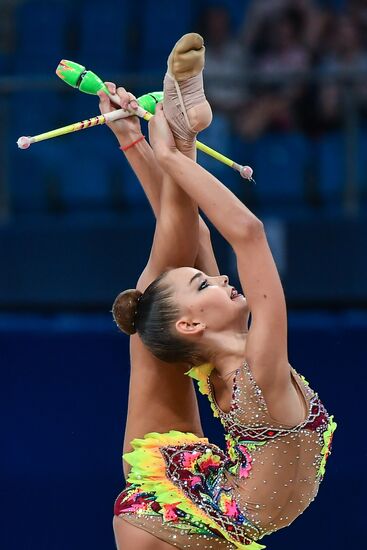 Rhythmic Gymnastics. World Championships. Day Two