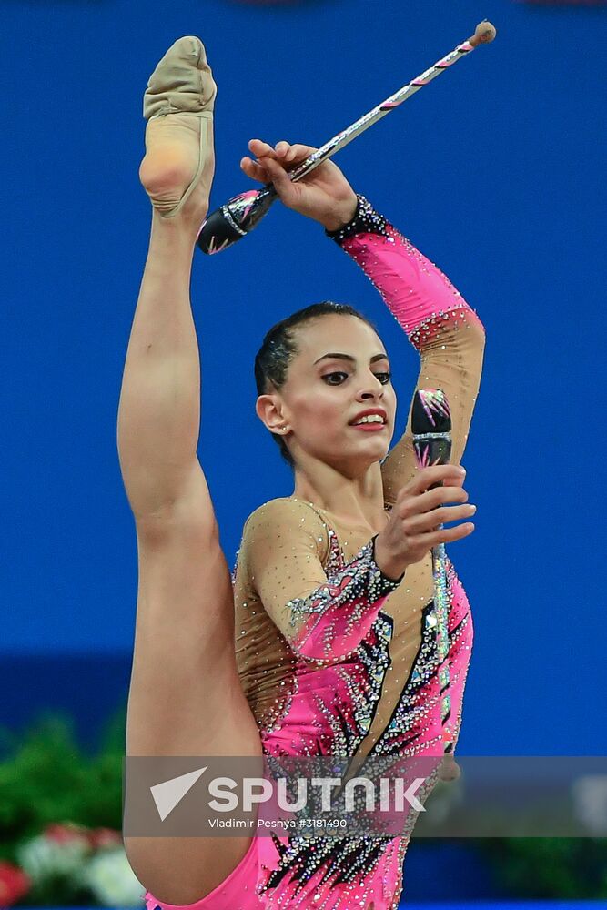 Rhythmic Gymnastics. World Championships. Day Two