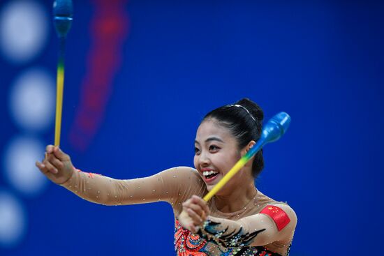 Rhythmic Gymnastics. World Championships. Day Two