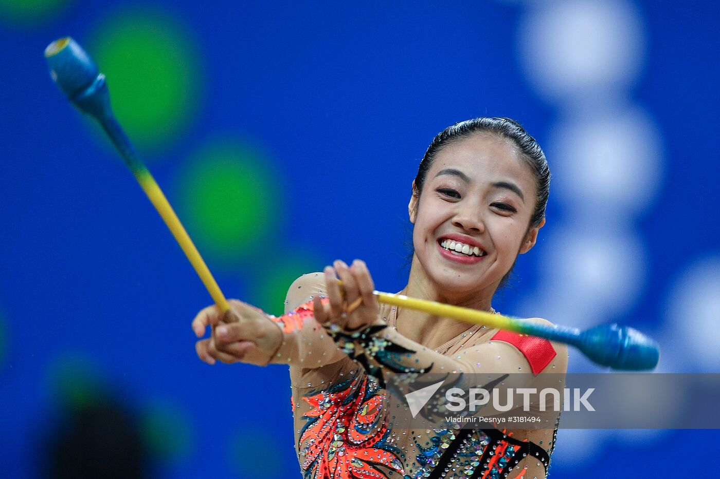 Rhythmic Gymnastics. World Championships. Day Two