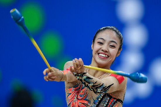 Rhythmic Gymnastics. World Championships. Day Two