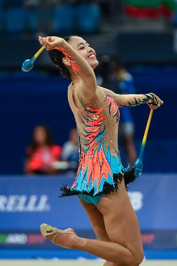 Rhythmic Gymnastics. World Championships. Day Two