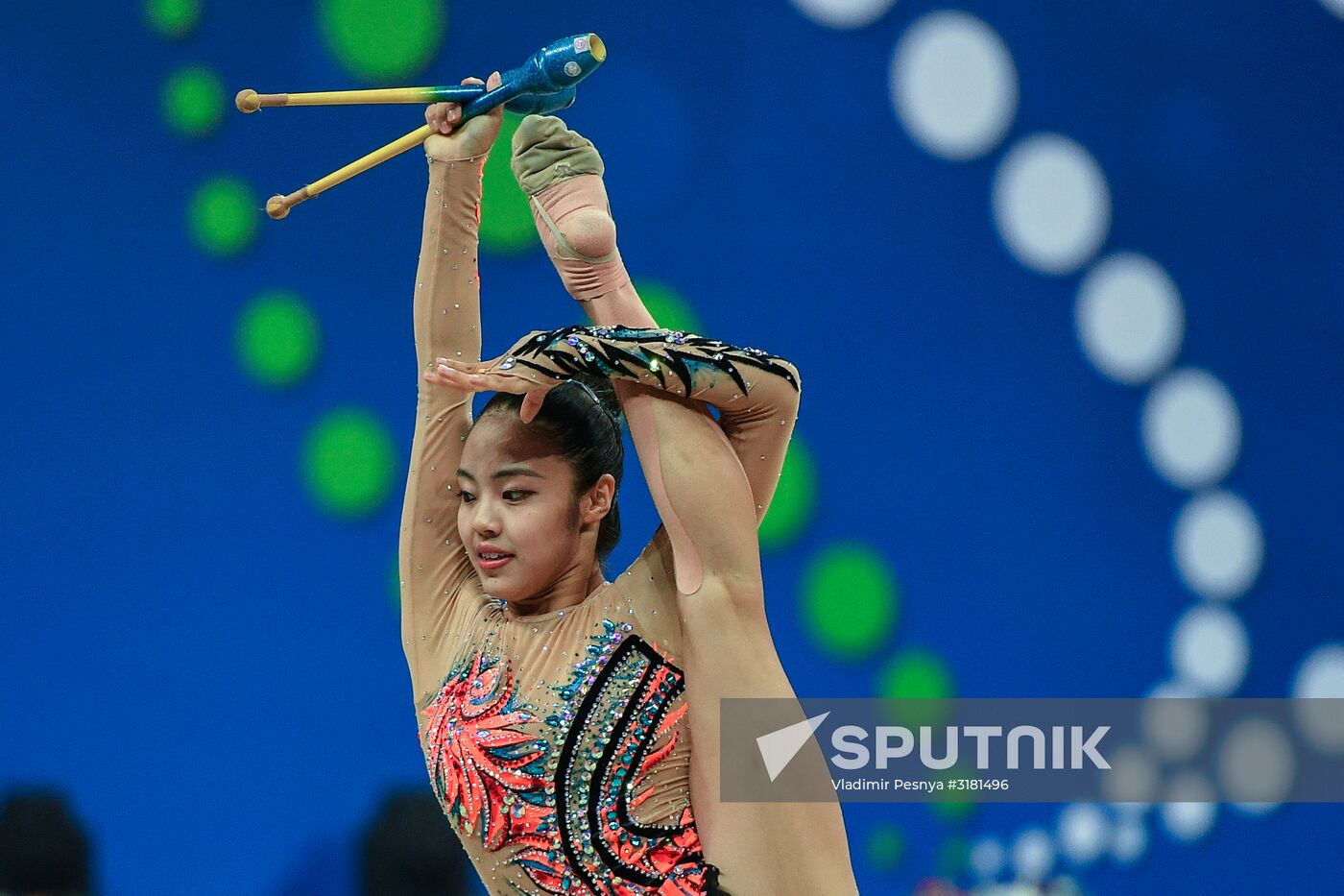 Rhythmic Gymnastics. World Championships. Day Two