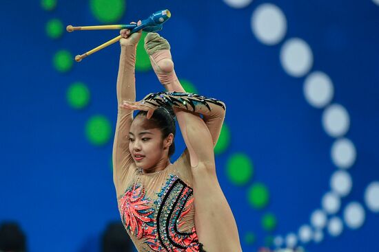 Rhythmic Gymnastics. World Championships. Day Two