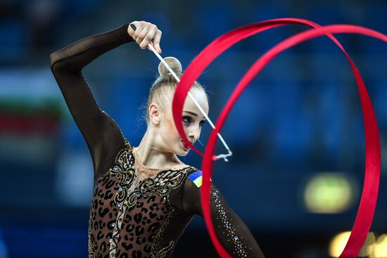 Rhythmic Gymnastics. World Championships. Day Two