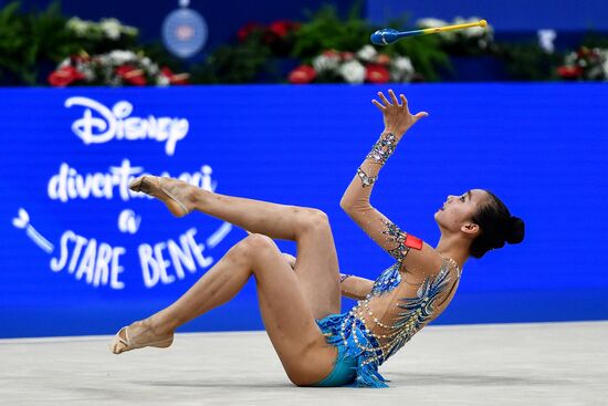 Rhythmic Gymnastics. World Championships. Day Two