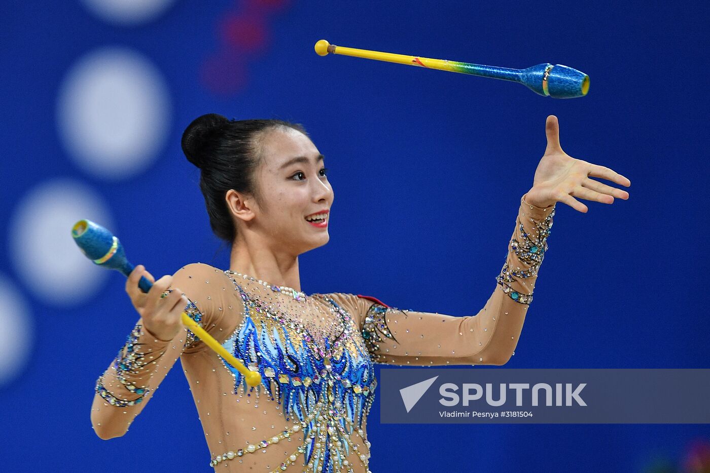 Rhythmic Gymnastics. World Championships. Day Two