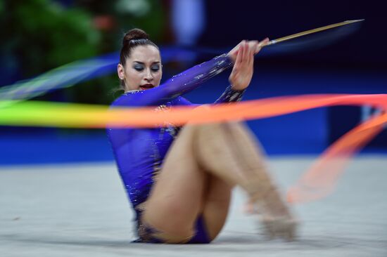 Rhythmic Gymnastics. World Championships. Day Two