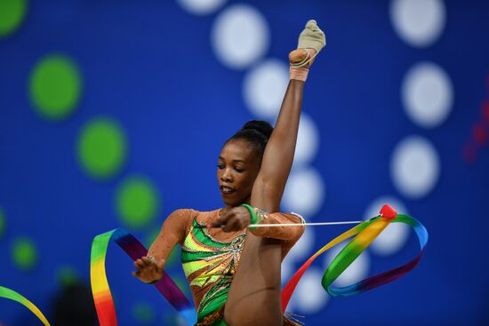 Rhythmic Gymnastics. World Championships. Day Two