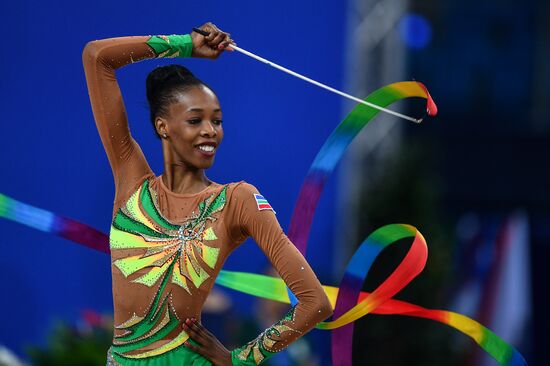 Rhythmic Gymnastics. World Championships. Day Two