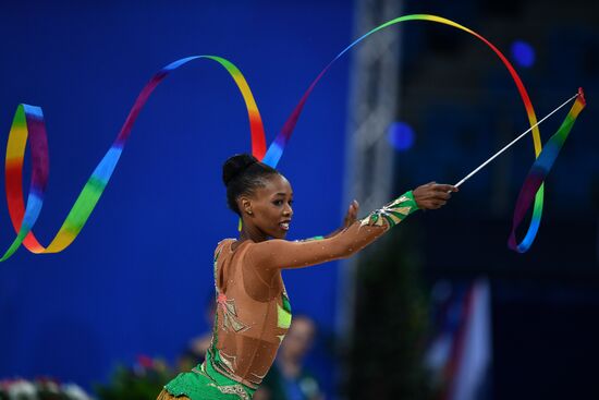 Rhythmic Gymnastics. World Championships. Day Two