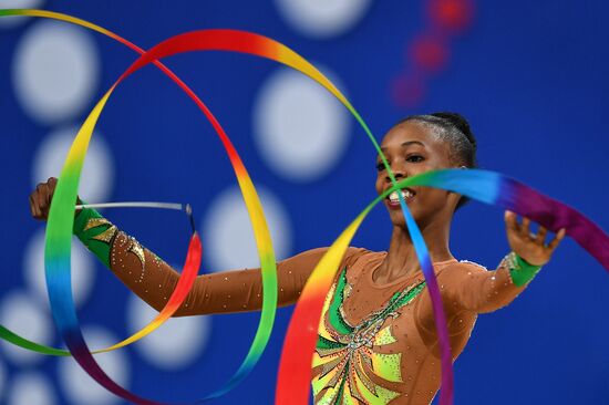 Rhythmic Gymnastics. World Championships. Day Two