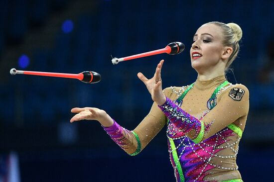 Rhythmic Gymnastics. World Championships. Day Two