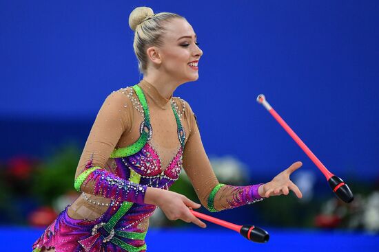Rhythmic Gymnastics. World Championships. Day Two