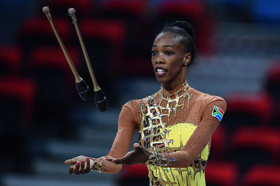 Rhythmic Gymnastics. World Championships. Day Two
