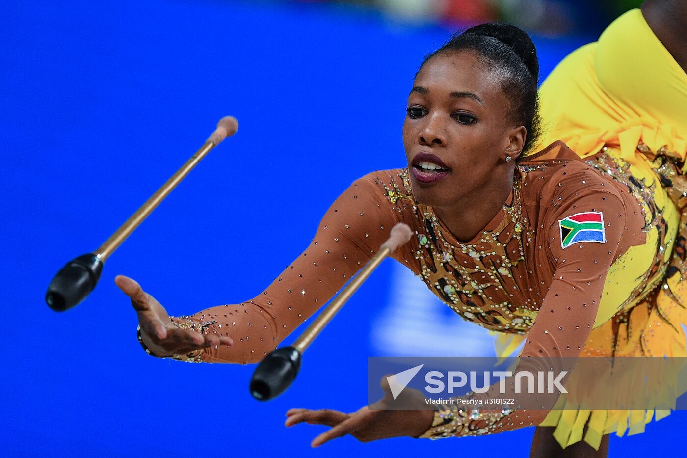 Rhythmic Gymnastics. World Championships. Day Two