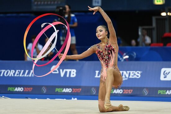 Rhythmic Gymnastics. World Championships. Day Two