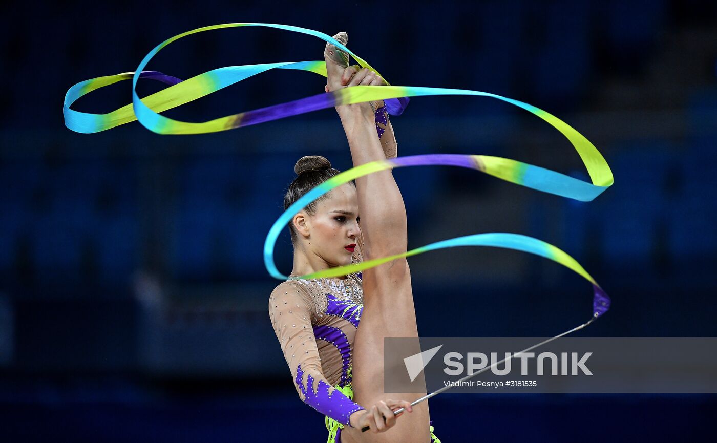 Rhythmic Gymnastics. World Championships. Day Two