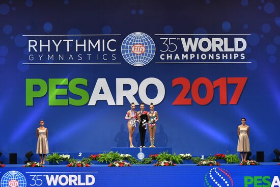 Rhythmic Gymnastics. World Championships. Day Two
