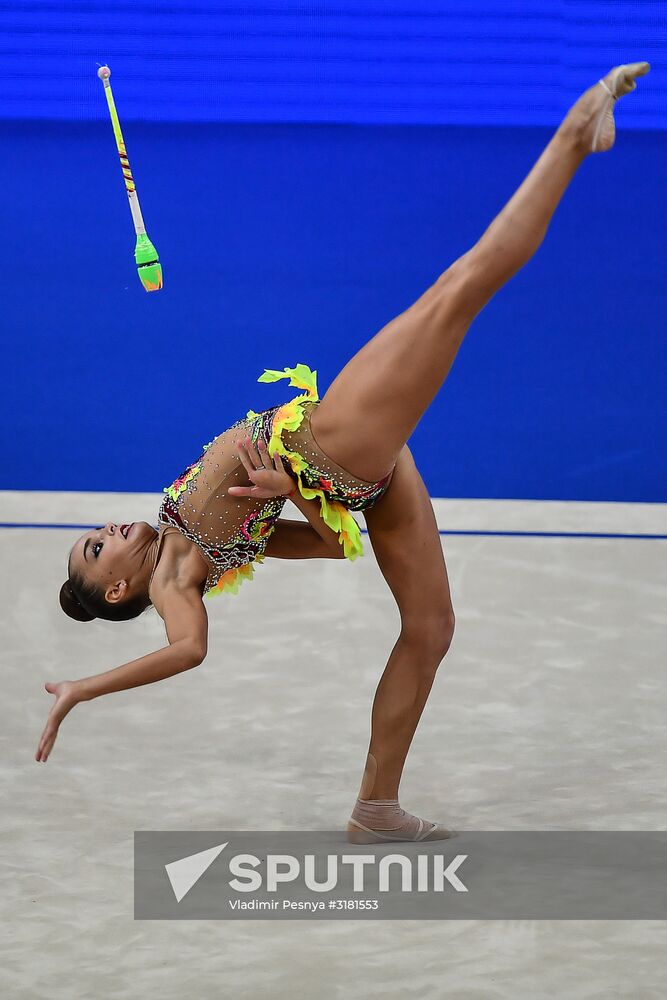 Rhythmic Gymnastics. World Championships. Day Two