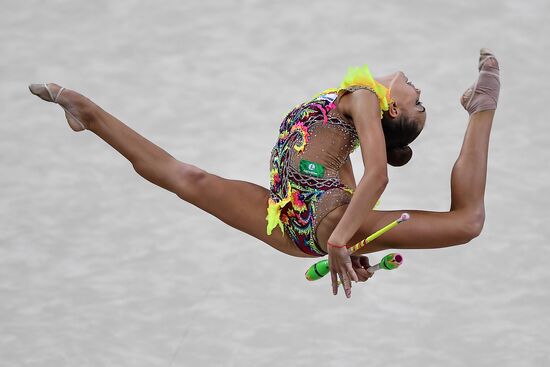 Rhythmic Gymnastics. World Championships. Day Two