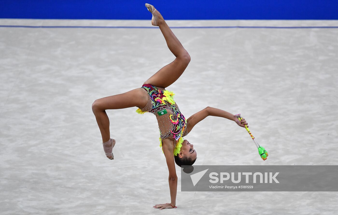 Rhythmic Gymnastics. World Championships. Day Two