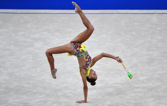 Rhythmic Gymnastics. World Championships. Day Two