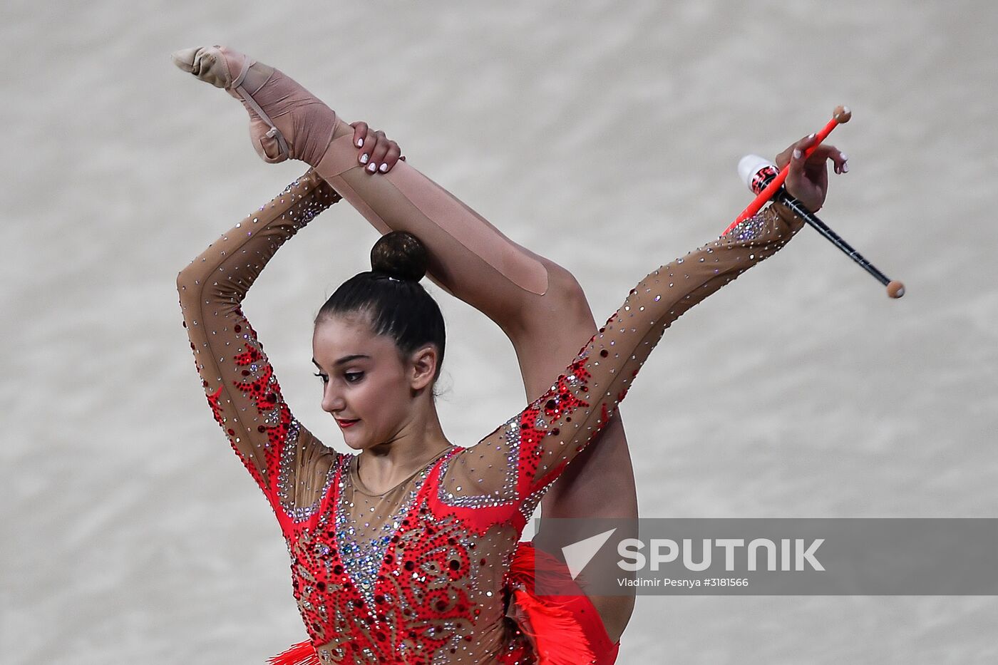 Rhythmic Gymnastics. World Championships. Day Two