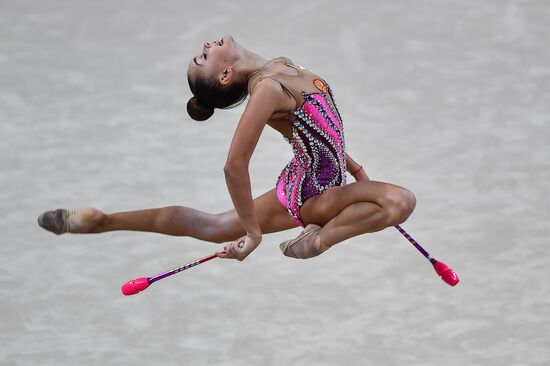 Rhythmic Gymnastics. World Championships. Day Two