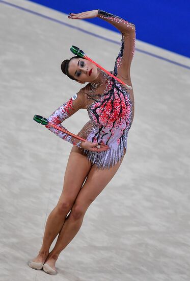 Rhythmic Gymnastics. World Championships. Day Two
