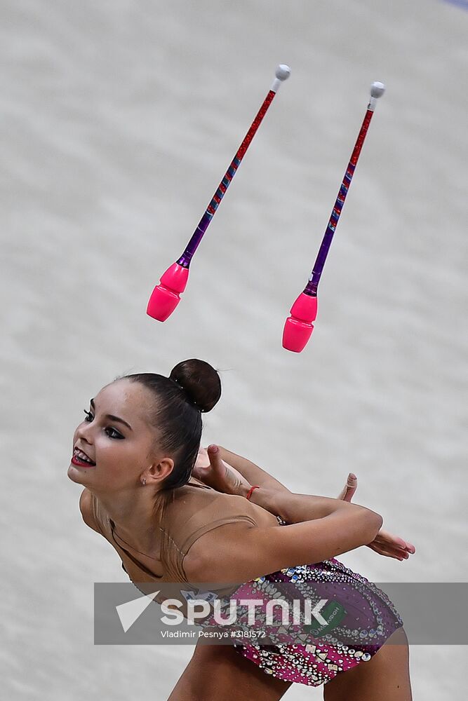 Rhythmic Gymnastics. World Championships. Day Two