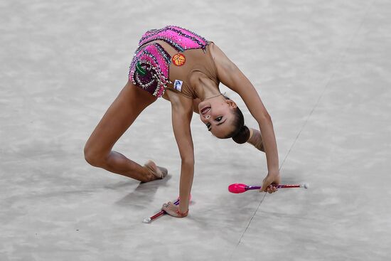 Rhythmic Gymnastics. World Championships. Day Two
