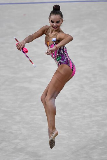 Rhythmic Gymnastics. World Championships. Day Two