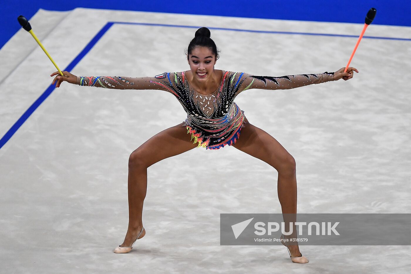 Rhythmic Gymnastics. World Championships. Day Two