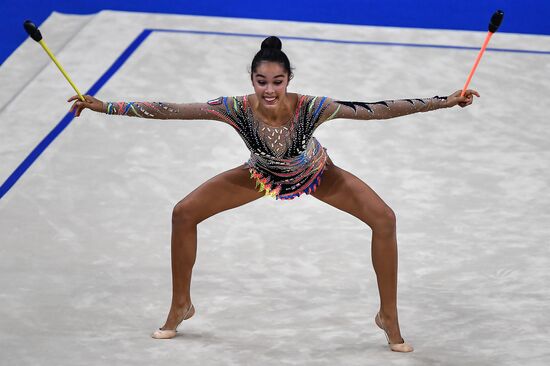 Rhythmic Gymnastics. World Championships. Day Two