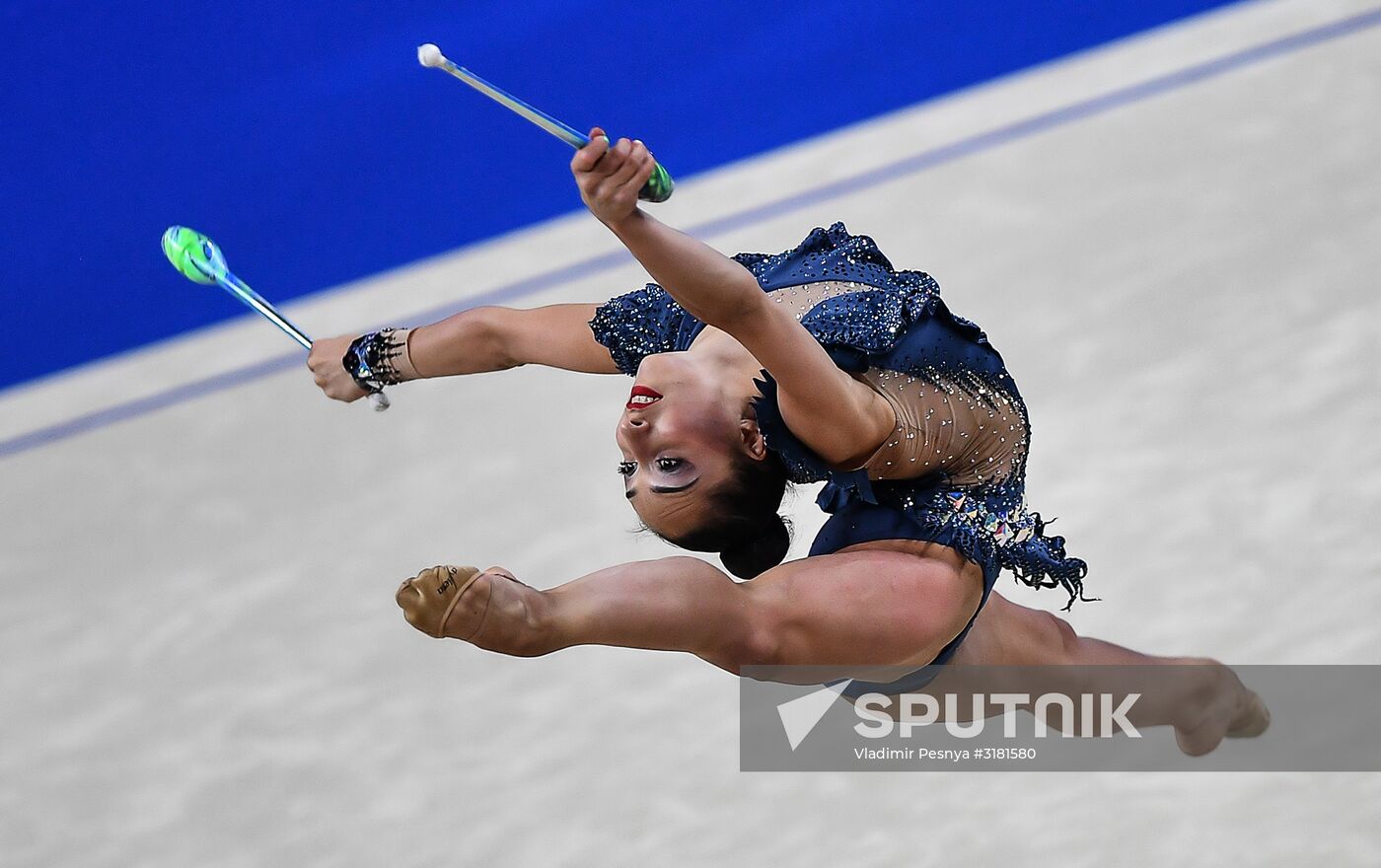 Rhythmic Gymnastics. World Championships. Day Two