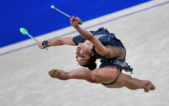 Rhythmic Gymnastics. World Championships. Day Two