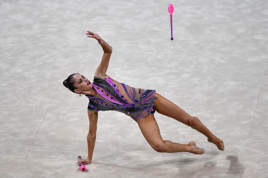 Rhythmic Gymnastics. World Championships. Day Two