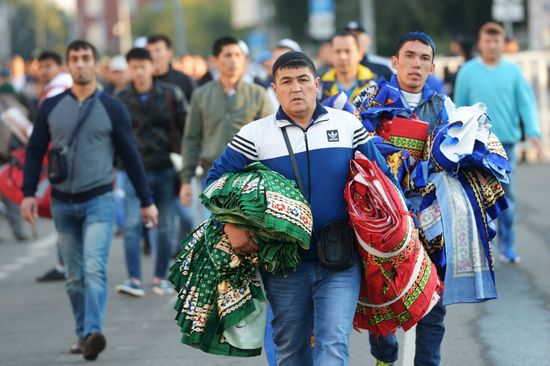 Eid al-Adha celebration in Moscow