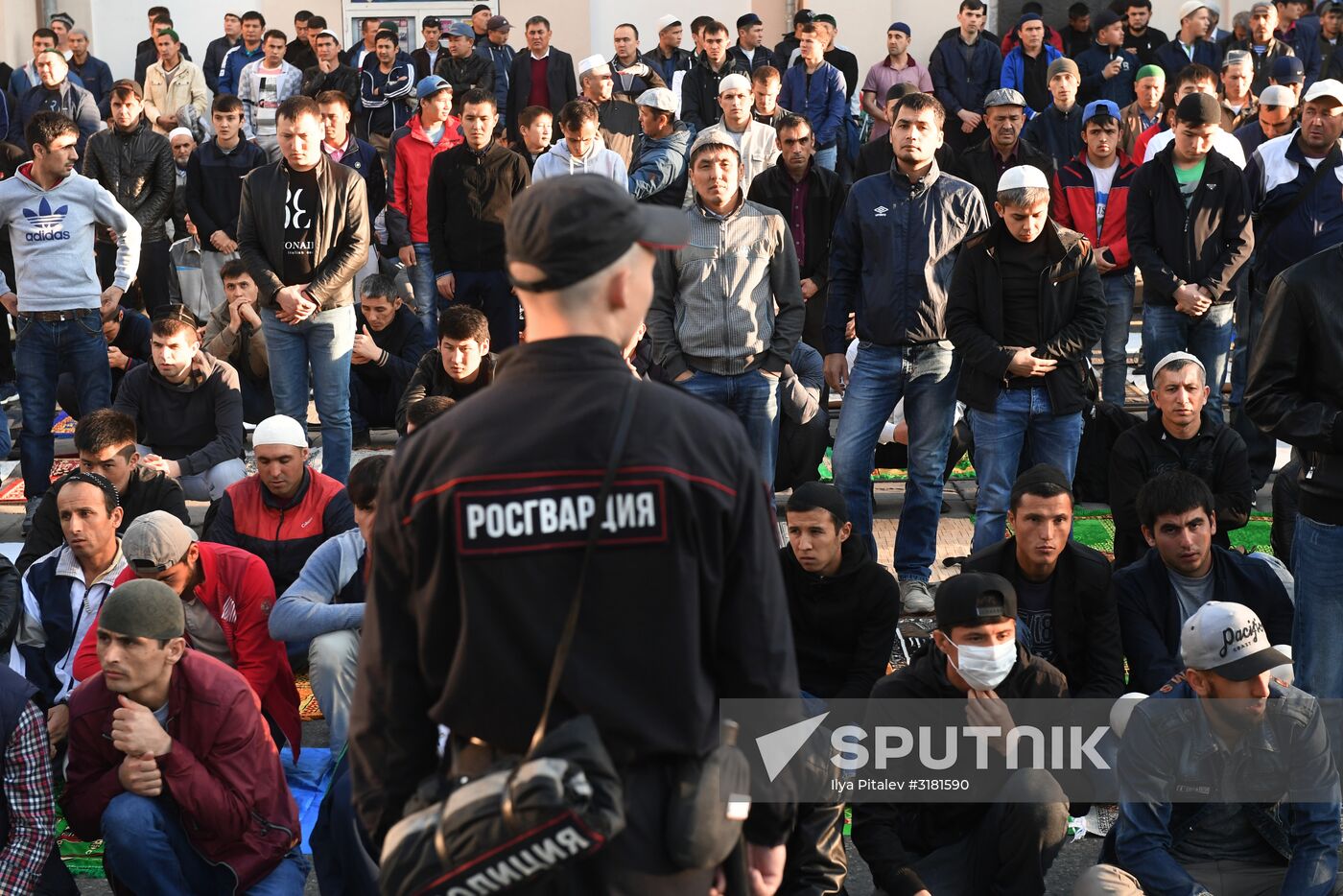 Eid al-Adha celebration in Moscow
