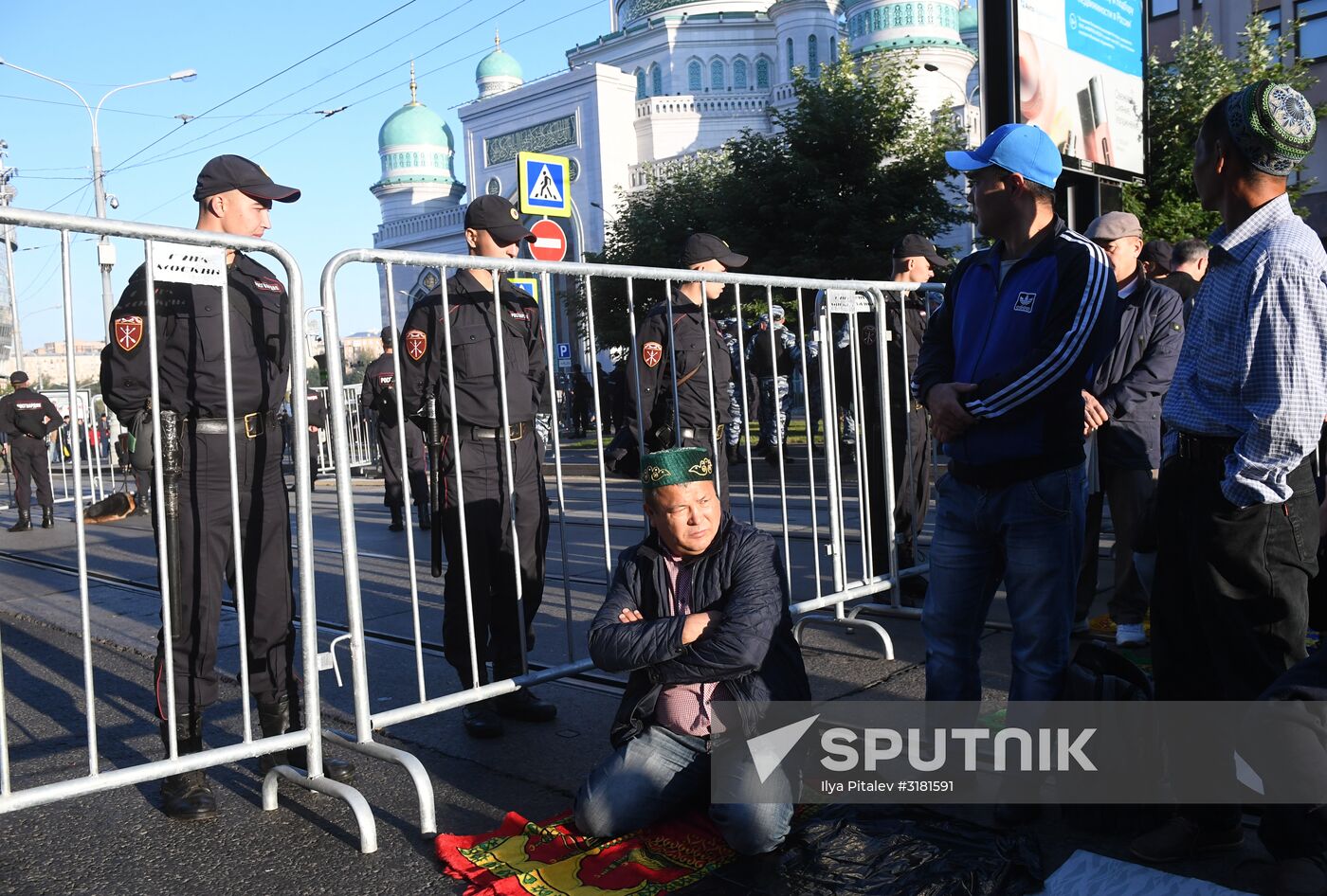 Eid al-Adha celebration in Moscow
