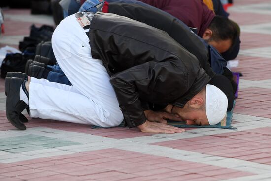 Eid al-Adha celebration in Russian regions