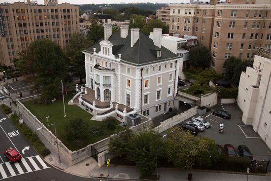 Russian Trade Representation in Washington DC closes