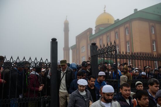 Eid al-Adha celebration in Russian regions