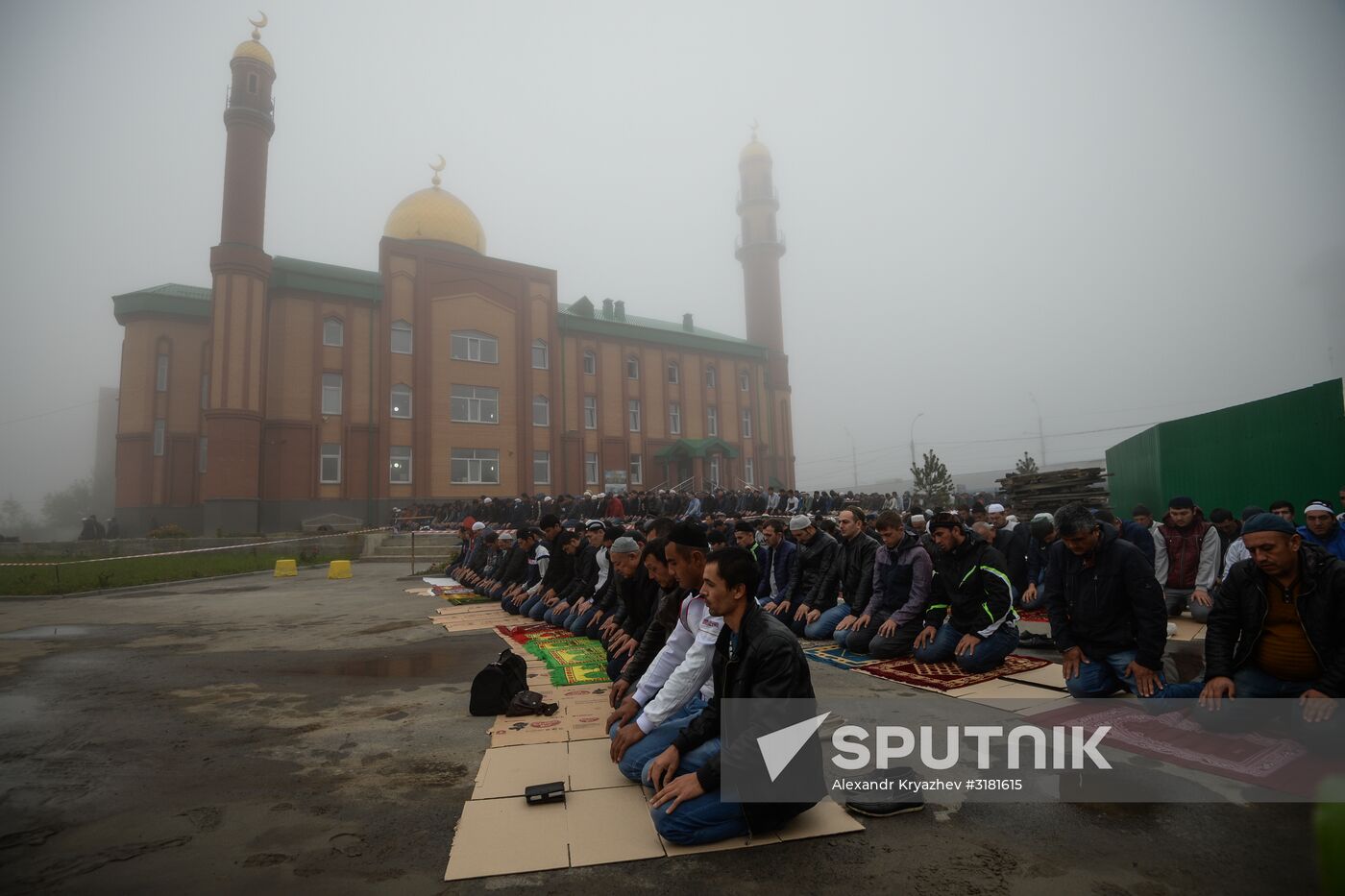 Eid al-Adha celebration in Russian regions