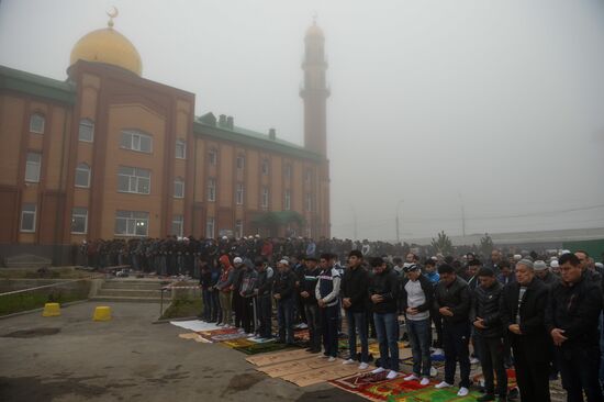Eid al-Adha celebration in Russian regions