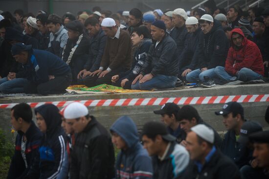 Eid al-Adha celebration in Russian regions