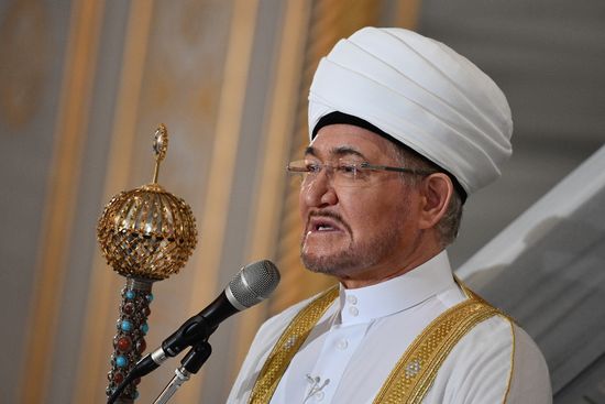 Eid al-Adha celebration in Moscow
