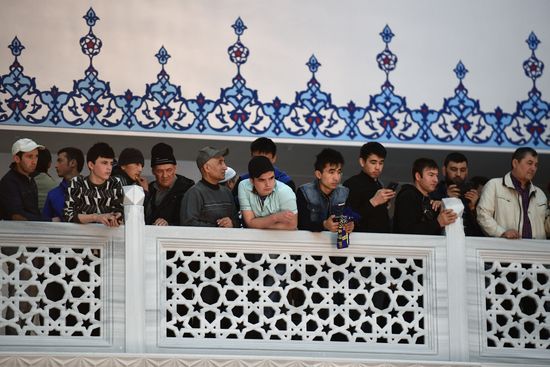 Eid al-Adha celebration in Moscow